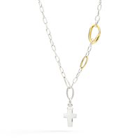 Charm Dodo Symbols in Argento DMC6007-CROSS-000AG - DMC6007-CROSS-000AG